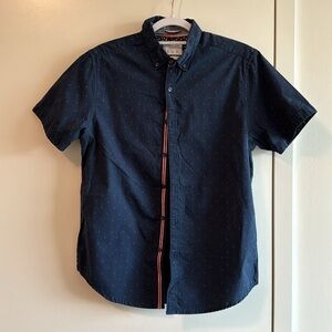 Denim & Flower Ricky Singh Short Sleeved Button Down , Size M